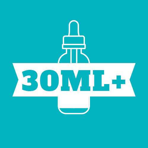 30ml E-juice and Over
