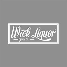 Wick Liquor Brand Logo